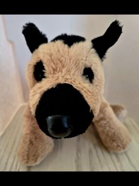 GANZ Webkinz German Shepard Dog Plush RETIRED no code